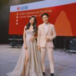 Kimberly Chia Instagram – First hosting job of the new year with the big boss 😛 thank you for having us @uobgroup 🙌🏻
huat huat everybody! 🐉
Styled by @style_lease ✨
HMU @rowan_autelier @autelier_makeup 💄