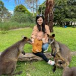 Kimberly Chia Instagram - Exposing this cutie animal lover to Australia’s favorite animals ❤️