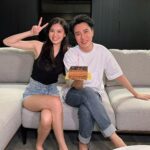 Kimberly Chia Instagram – Happy 22 day, 大哥 ❤️❤️ 肉麻的话不多说😂 谢谢你的用心良苦 感恩 感激 🥰