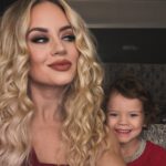 Kimberly Wyatt Instagram - Ever get that feeling you’re being followed? This little shadow has been my constant companion all weekend, and I couldn’t be a prouder mum to have him by my side. 👶💫 #ProudMom #MiniMe #WeekendCompanion