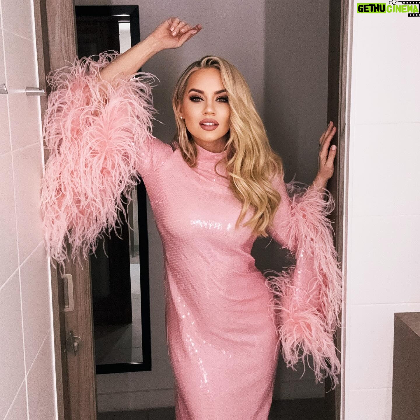 Kimberly Wyatt Instagram - Stepping into a world of pink and feathers, where fashion meets glam and dreams come alive! ✨💖 It was an absolute thrill to meet and sign autographs for the incredible next generation of dancers. Their talent and passion lit up the stage, and I had the best seat in the house as a judge for their dance competition. From sparkling sequins to twirling tutus, this event was a celebration of style, storytelling and creativity. What a fabulous night! 💃🎀 #GlammedInPink #FashionMeetsGlam #DanceDreamsComeTrue”
