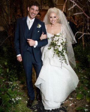 Kimberly Wyatt Instagram - Celebrating 10 years of marriage – not just a union, but a life woven with shared adventures, cherished friends, and an unwavering belief in each other. Here’s to a lifetime of trying to ‘get it right’ and the happiness that comes with the journey. 💑🎉 

#ADecadeOfLove #ForeverUs