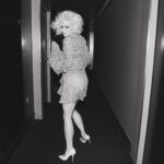 Kimberly Wyatt Instagram - Channeling my inner Marilyn Monroe x Madonna vibes on this Throwback Thursday. Forever inspired by her timeless elegance. 🖤 🤍 📷 @josephsinclair 💔
