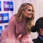 Kimberly Wyatt Instagram - Stepping into a world of pink and feathers, where fashion meets glam and dreams come alive! ✨💖 It was an absolute thrill to meet and sign autographs for the incredible next generation of dancers. Their talent and passion lit up the stage, and I had the best seat in the house as a judge for their dance competition. From sparkling sequins to twirling tutus, this event was a celebration of style, storytelling and creativity. What a fabulous night! 💃🎀 #GlammedInPink #FashionMeetsGlam #DanceDreamsComeTrue”