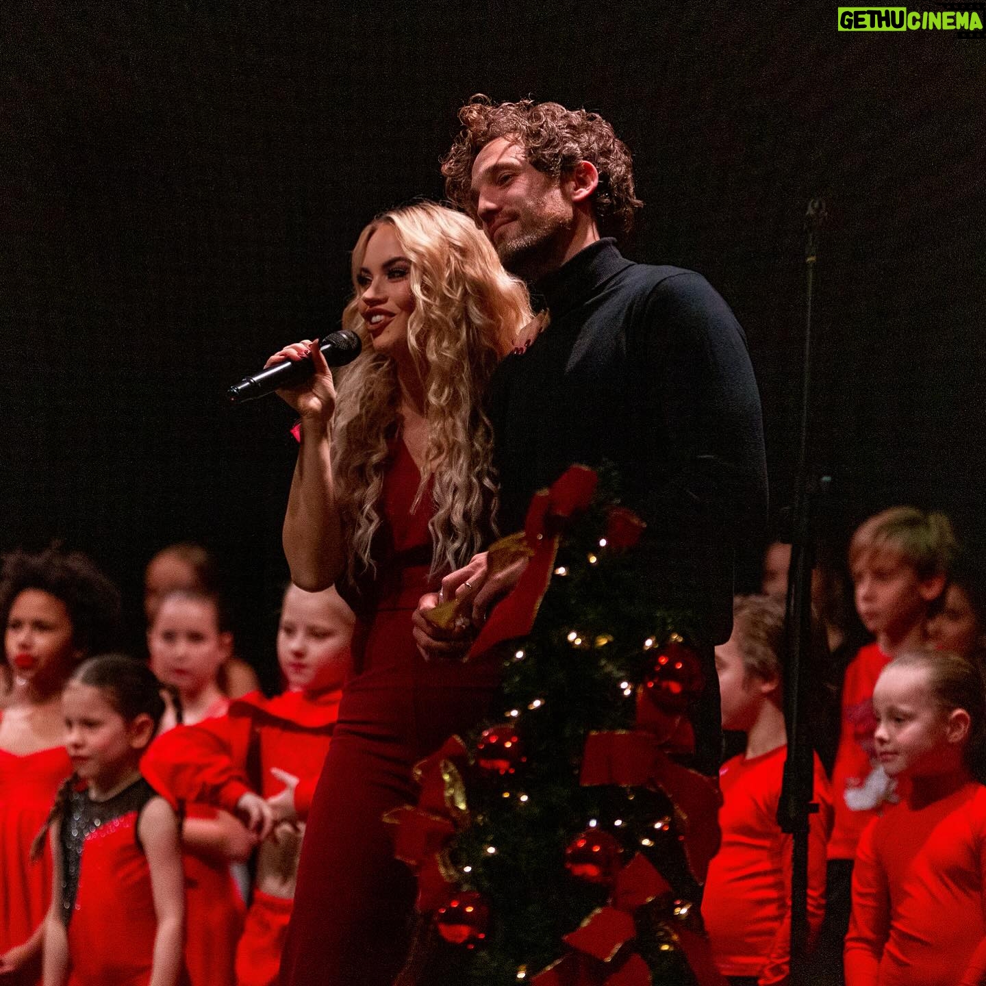 Kimberly Wyatt Instagram - Something I don’t often highlight here is one of my dearest roles in life: being the principal of KWDA. Our recent Christmas show filled me with immense pride, seeing the wonderful people we united and the impact we made through our food drive! 🎄🌟 As a team, Max and I set out to make a difference in people’s lives, particularly inspiring children to reach for their potential as artists, athletes, and people. Seeing this vision come to fruition is incredibly powerful! #KWDACommunity #ProudPrincipal So grateful to everyone involved!!! ✨🫶🏼✨ @kimberlywyattdanceacademy @maxrogersuk 📸 @by_people_like_us