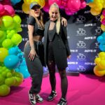 Kimberly Wyatt Instagram - Dance Mom vibes ✨ What a pleasure it was introducing KWDA to @kimberlywyattdanceacademy X @moveitshow . 🩷🎶🫶🏼