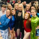 Kimberly Wyatt Instagram - Dance Mom vibes ✨ What a pleasure it was introducing KWDA to @kimberlywyattdanceacademy X @moveitshow . 🩷🎶🫶🏼