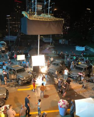 Kingston Foster Instagram - So many people involved making Zombies 3 for you.
.
#zombies3 #zombies2 #zombies #behindthescenes #disneychannel #premiere #zombies #cheerleaders #werewolves #aliens #invasion #hardwork #specialeffects