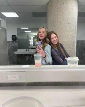 Kingston Foster Instagram - Enjoying my last week before spring break!! 💗💗
.
.
.
@julietdonenfeld @glamzgala #fashion #fashionweek #friends #spring #springbreak #sunny #event #actress #actor #summer #pink #💗 #gala #runway #dress #mirrorpic #starbucks #la