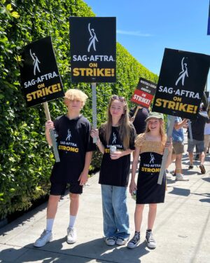 Kingston Foster Instagram - I’m proud to be a part of #sagaftra fighting for what is right. I had a lot of fun today. 

Thank you for all the birthday love. 🩷

#sagaftrastrong #sagaftrastrike #unionstrong #makinghistory #actor #strike #summer #actress

@sagaftra