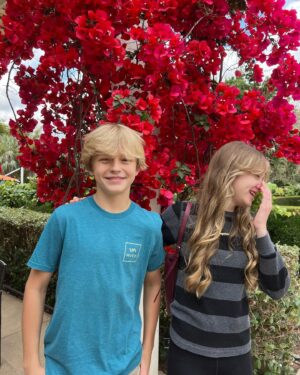 Kingston Foster Instagram - Had so much fun with @cadendragomer today! Loved seeing you!! 
.
.
.
#rebelmoon #friends #park #flowers #chinesegarden #river #actors #actress