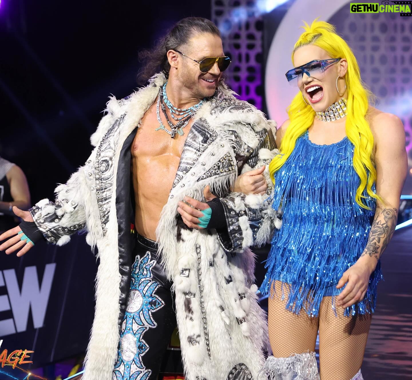 Kira Magnin-Forster Instagram - 📺 Blessing you with our TV greatness @aew #AEWCollision #AEWRampage