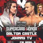 Kira Magnin-Forster Instagram - Fight Without Honor! Dalton Castle vs. Johnny TV After months of torment & continued taunting, @theplanetpeacock will face @johnhennigan in a FIGHT WITHOUT HONOR! FRIDAY April 5th Philadelphia, PA | @liacourascenter #ROHSupercardOfHonor ROHTIX.com