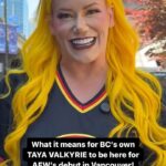 Kira Magnin-Forster Instagram - What it means for BC’s own TAYA VALKYRIE to be here for AEW’s debut in Vancouver! Don’t miss #AEWCollision LIVE from Rogers Arena at 8pm ET/7pm CT on TBS!