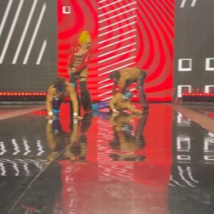 Kira Magnin-Forster Instagram - 🦚🦚 She’s not a regular mom, she’s a cool mom. @ringofhonor #TVBoys