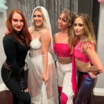 Kira Magnin-Forster Instagram – 🍾 It’s Britneys Bitch!!! Celebrating our BAE our BCB @heatherisme for the rest of the weekend. We love you so much!!! ❤️ HAPPY BACHELORETTE!!!