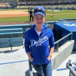 Kira Reed Lorsch Instagram – Let’s go @dodgers 💙⚾️ #openingday #baseball #dodgers #kirareedlorsch