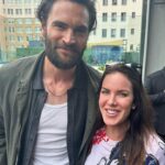Kira Reed Lorsch Instagram - Fun #fyc with world’s hottest serial killer #tombateman @peacock 🦚 #basedonatruestory #peacock #emmy worthy