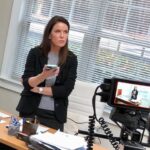 Kira Reed Lorsch Instagram – Don’t mess with the Boss! New episodes @oddmanoutw_s #streaming @peacock 2024 ❤️🎬 #onset #actress #kirareedlorsch
