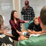 Kira Reed Lorsch Instagram – #bts @oddmanoutw_s 🎬 New episodes streaming #2024 ❤️ #actress #kirareedlorsch #oddmanoutseries