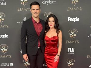 Kira Reed Lorsch Instagram - Congrats to all of this year’s #emmys nominees and new @televisionacad members ⭐️ #actress #producer #emmywinner #kirareedlorsch #75emmys #redcarpet #party

💄 @glamsquad 
❤️ @dolcegabbana