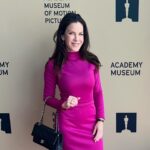 Kira Reed Lorsch Instagram – Celebrating #movies & #fashion @academymuseum 🎬 💖👗 @afibriant #afibriant #actress #kirareedlorsch