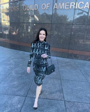 Kira Reed Lorsch Instagram - Fun #fyc for @underthebridgehulu premiering 4/17 ❤️#underthebridgehulu #kirareedlorsch 💄 @glamsquad