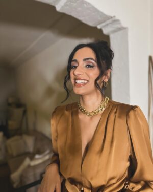 Kiran Deol Instagram - Woke up like this. In a gown. Epic last quote from @reallyzahra. Destroy All Neighbors in your tv, now! 

🎥 @sunjaknapp 
💄 @andreasamuels__ 
👗 @markpaul_ 
🙏🏽 @passthetanja   @mrdanielnguyen