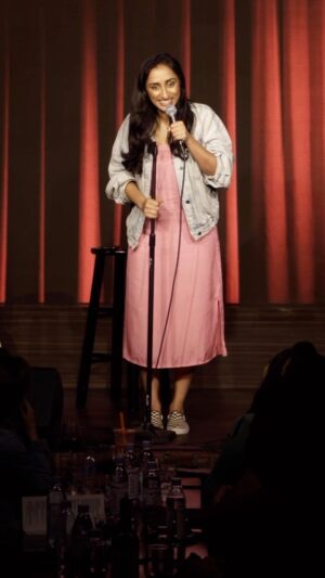 Kiran Deol Instagram - This is why I think it's ok to eat the rich. 👑✨💁🏽‍♀️

💌 My mailing list helps me know what cities to tour next. Sign up, lmk, and get tkt promos! 💕

#comedy #girl #money #tv #explore