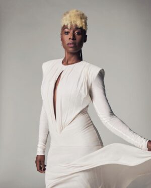 Kirby Instagram - Being blonde was hell for my hair but heaven for the memories 🙏🏾

Photographed by Josh Wilks for @thesandmanofficial promo
💇🏾‍♀️ 👱🏿‍♀️by @tony_the_.one_and_only 
Hair styled by @kieronlavine 
Makeup by @official_maria_asadi 
Styling by @toniblaze