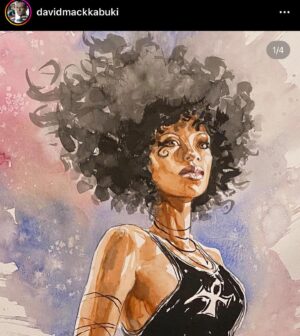 Kirby Instagram - Thank you to all #TheSandman fans who have taken the time to create beautiful pieces of art for Death. Keep em coming! (And if you know who made the 3rd piece, please tag them) 🖤
@thesandmanofficial @netflix @dccomics