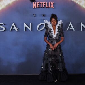 Kirby Instagram - The Sandman UK Premiere🪦
This is my FIRST EVER UK premiere and what a dreamy night it was. I wore the most glorious piece of clothing that has ever graced my body, the Surreal Shoulder dress by @viktorandrolf, got glammed up by the best (unofficial) dynamic duo in London: hair stylist @kieronlavine and makeup artist @official_maria_asadi, walked the BLACK carpet along Southbank and got to watch the 1st and 2nd ep of #TheSandman with my family, best friends and devoted fans. My role in the show (and the comics) has always been more about living than dying, so thank you Death for an amazing life 🖤