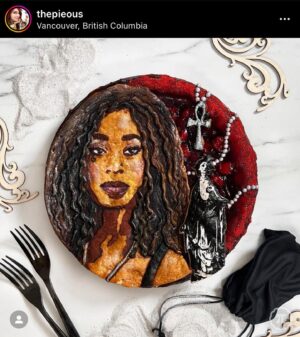 Kirby Instagram - Thank you again to everyone who has continued to make art for Death, I wish I could see/post them all. I gotta say though, I think @thepieous takes the cake (pun intended) for baking my face into a PIE??!! I’m speechless ⚰️