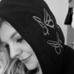 Kirsten Storms Instagram - New favorite sweatshirt. @pythia (I love the embroidered butterflies on the hood 🦋) #dressingroomselfie #generalhospital