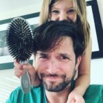 Kirsten Storms Instagram - ◾️ Feeling nice, might delete later 😆◾️You let her style your hair, you took care of her favorite balloon (even though she liked that balloon better than any of the gifts we bought her), you practice your braiding skills on her Elsa doll, watch YouTube videos so you can give her the exact haircut that she asked for, you make silly faces on FaceTime to make her laugh, you take the time to stop and put flowers in her hair, but most of all you make her feel loved. 🥰 Happy Father’s Day to a fantastic #girldad @brandonjbarash