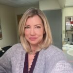 Kirsten Storms Instagram - She is a ray of sunshine in this world. A truly kind and genuine person. A woman who supports other women - and means it. I ADORE HER. So I made her a sweater. 😬 It’s my love language. Enjoy @watros.watros! You deserve all the pretty things.♥️ (sweater is the Top Gun Bomber, patter by @knitatude)
