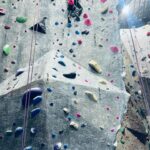 Kirsten Storms Instagram - I told Harper that she looked like a little lizard 🦎 at @boulderdashclimbing yesterday. Some of the walls she raced up, some of them took a bit more time to accomplish, but she refused to give up. On her last climb, I could see her little limbs shaking, as she tried to hang on to a peg that was the size of a floss container. I’m constantly in awe of her enthusiasm and the joy she finds in things that challenge her. She would tell you that she does NOT find joy in being challenged, but the last photo in this bunch I snapped as she collapsed to the ground after 90 mins of climbing. Pretty sure that is a happy kid - with kind of ridiculous biceps. Deliriously exhausted, but happy…and hopefully proud of herself. Because I sure-as-shit am proud of her. ❤️ PS. Anyone else here ever look at their kid(s) and think “God, I wish they could gift me 10% of their energy next Mother’s Day. I’d never need coffee again…”?