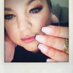 Kirsten Storms Instagram – My nail tech/artist can copy anything I find on Pinterest. I feel like I’ve waited years to be able to say this. 🙌🏼 thanks @nails.qvtr.winston! You have the steadiest hand I’ve ever seen. 💅🏼