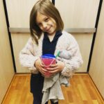 Kirsten Storms Instagram - When your mini wears a sweater you made > everything else. 🥰