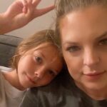 Kirsten Storms Instagram - Stitches out this week. 🙌🏼 Also, I love this precious little human.