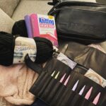 Kirsten Storms Instagram - Sitting on the couch enjoying my morning coffee and I thought I would share with you guys a few of my favorite knitting and crochet items! ☺️ 1st is one of my @muudliving project bags. I have several project bags from this company and they are all incredible. This bag is the “Stavanger” style. It has exterior zip pockets on both sides and interior pockets as well! It comes with an adjustable strap so you can carry it on your shoulder or crossbody. There are 2 zippers on the top and a snap closure at the end so you can absolutely have your yarn closed inside while you work on your WIP. It’s also made of the most stunning buttery soft leather. 🥰 If you’re looking for a quality project bag that will last for YEARS, these bags are where it’s at. @muudliving bags are available (without international shipping) at UniversalYarn.com (@universal_yarn)!! Next up, one of my FAVORITE yarns. “Hometown” yarn by @lionbrandyarn. One of my current WIPs (there are quite a few 🤦🏼‍♀️) is a @loopymango cardigan, for my sister, with this yarn. It’s a “super bulky” yarn, it is SO soft and a lot of fun to knit or crochet with. Next is my @muudliving needle case. It holds my @deniseinterchangeables (sets available at a VERY reasonable price on Amazon) knitting needles PERFECTLY. The case has pockets for the cables, as well as a large zip pocket for stitch markers, yarn needles and all the other goodies I might need. 🙆🏼‍♀️ Last up, my go-to books for all answers on knitting and crochet. “The Knitting Answer Book” and “The Crochet Answer Book”. It says on both books “Answers to every question you’ll ever ask” and I’ve found that to be true. 😬 (I usually have a lot of questions) Includes easy to understand illustrations and gives both left and right handed instructions. 👏🏻👏🏻👏🏻👏🏻 Both available on Amazon. Comment below if you have questions about any of the items posted here! As usual, this is not an ad. These really are some of my faves. ♥️