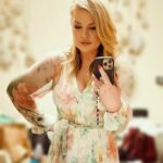 Kirsten Storms Instagram - In honor of the wedding on @generalhospitalabc….here is (another) dressing room selfie of me in my bridesmaid dress. 🙆🏼‍♀️