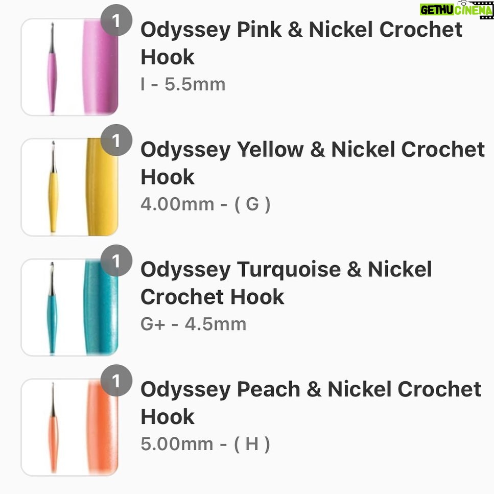 Kirsten Storms Instagram - Friendly reminder that Emme and I have a @furlscrochet discount code to get 20% off of your order! Code: GHSQUAD20 If you crochet and haven’t used a Furls hook before I definitely recommend trying one. They’re made specifically to reduce hand cramping, help you crochet quicker and give you more even stitches. 🙌🏼 Also, they come in the most beautiful colors and designs. (I just ordered these beauties and I 100% plan on getting my nails painted to match them. Don’t judge me. 🤦🏼♀️) #summervibes #furlscrochet #furlscrochethooks #crochetersofinstagram