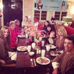 Kirstie Alley Instagram - #regram from @kellyptravolta Dinner with the #CampKirstie contest winners. Pre-pajama party.