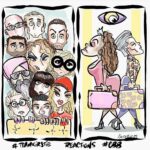 Kirstie Alley Instagram - He Did It Again! @thatleewilliams @bbuk @kirstiealley #bbuk #cbbuk #celebritybigbrotheruk #celebritybigbrother #bigbrother #usa #uk #team #teamwork #eviction #art #artwork #housemates #diaryroom #eyeofthestorm #kirstietowin #votetowin #himynameiskirstiealley #teamkirstiealley #teamkirstie #backoff