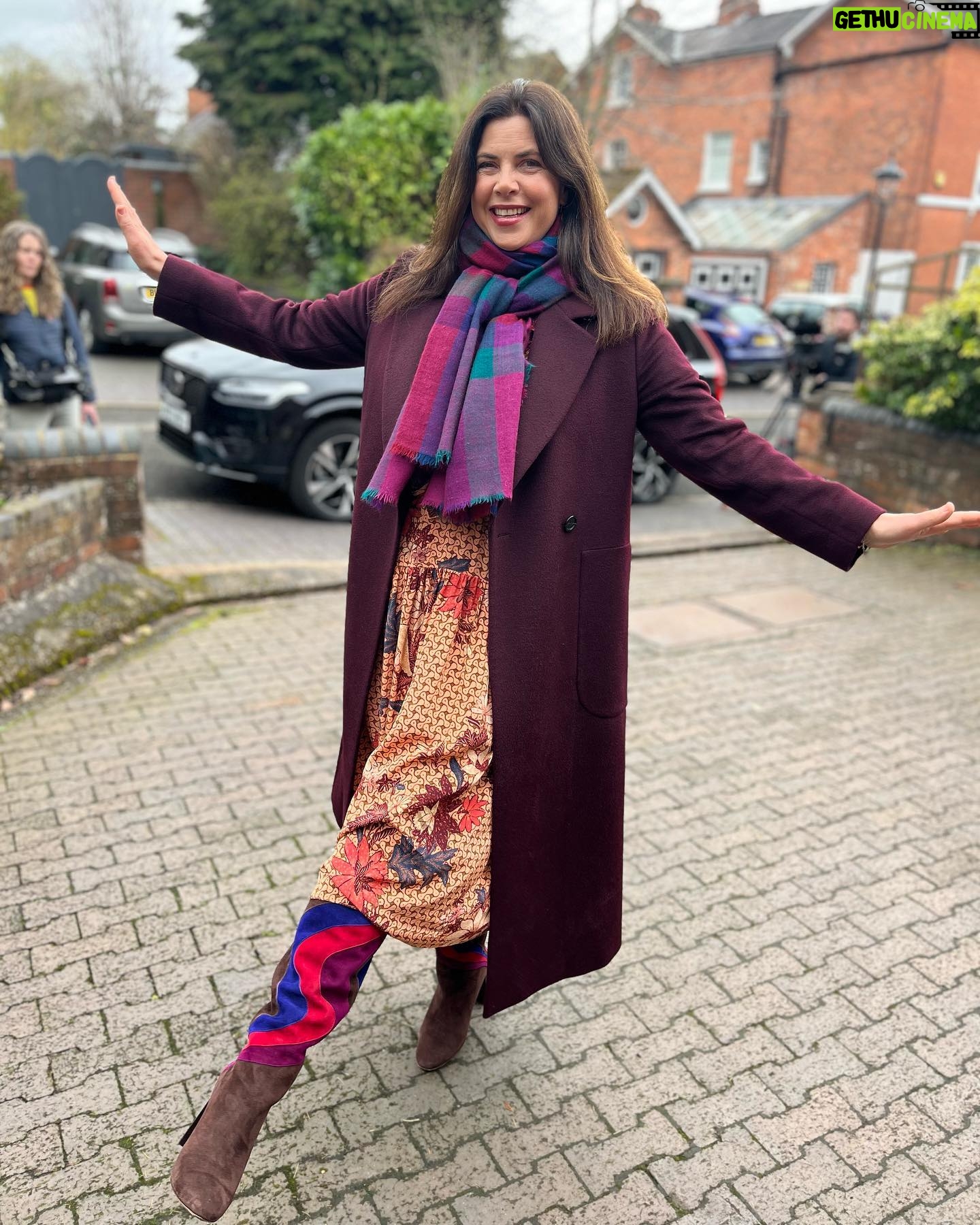 Kirstie Allsopp - 18.9K Likes - Phil took a picture of me in my new boots being debuted in Wolverhampton, we’re making @loveitorlistituk. I nearly came a cropper, ‘cos I’m not sure these boots were made for walking. 😜 @philspencertv