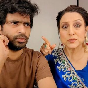 Kishori Shahane Instagram - Masti in-between वेगवेगळे shoots and वेगवेगळे sets😂😍❤️
.
.
.
PS- अजिबात आळस न करता मनापासून केलेली Reel😎😂🙈

.
.
#prathameshparab #kishorishahane #funreels