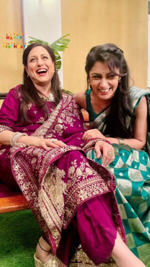 Kishori Shahane Instagram - Many Many Happy Returns of the Day @itisriti .. God Bless You with lots and lots of Happiness….

#birthday #wishes #sritijha #kishorishahane #amrutachitnis #babitaahuja #kaisemujhetummilgayi #kaisemujhetummilgaye #zee #insta #instagood #instagram #branding #collab