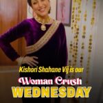 Kishori Shahane Instagram - Inki khoobsurti aur adayein dekh kar toh dil pighal sa jata hai! Tabhi toh @kishorishahane aka Babita is our #WomanCrushWednesday. Dekhiye inki kamaal ki performance #KaiseMujheTumMilGaye ke naye episodes mein, bilkul free sirf ZEE5 par aur har roz @zeetv par.