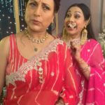 Kishori Shahane Instagram - Solutions are around you..don’t stress 😅 My sporting costar @rajeshwaridatta #instagood #instalike #instagram #comedy #reels #funny #kishorishahane #babitaahuja #maami Comedy Funny Reels Trending